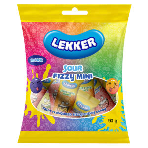 Lekker - Assorted Sour Fizzies - 12s