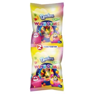 Quickees - Two Pack Wine Gums - 80g